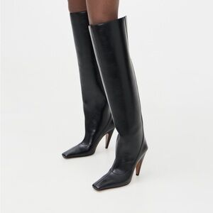 Stella McCartney Black Over the Knee Boots